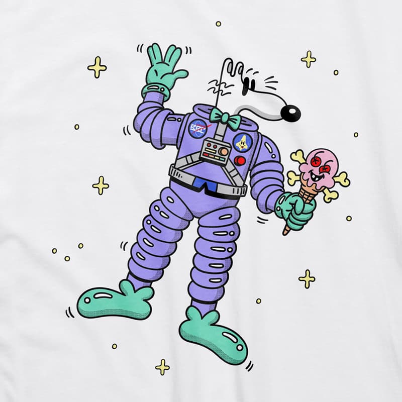 Steven Harrington 攜手 ICECREAM 打造「Cosmic Cone」聯乘限定雕塑