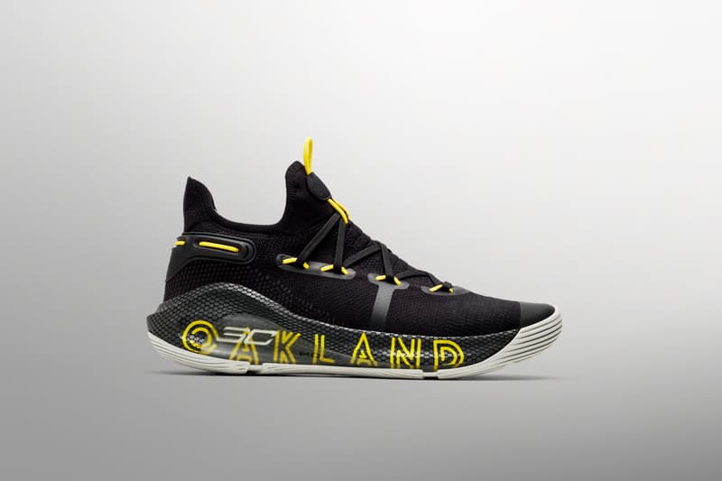 Under Armour Curry 6 全新「Thank You Oakland」配色