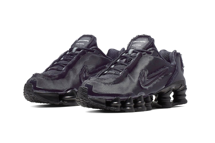 官方圖片釋出!COMME des GARÇONS x Nike Shox TL 聯乘系列全球正式發售信息揭曉