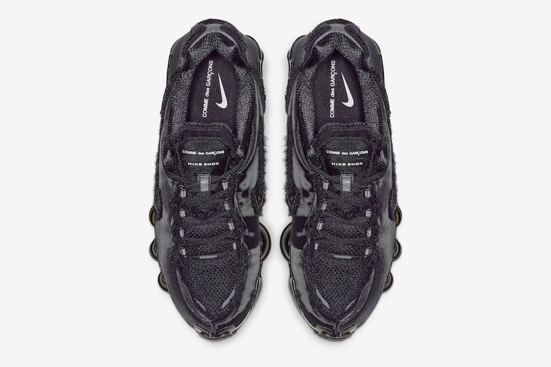 官方圖片釋出！COMME des GARÇONS x Nike Shox TL 聯乘系列全球正式發售信息揭曉