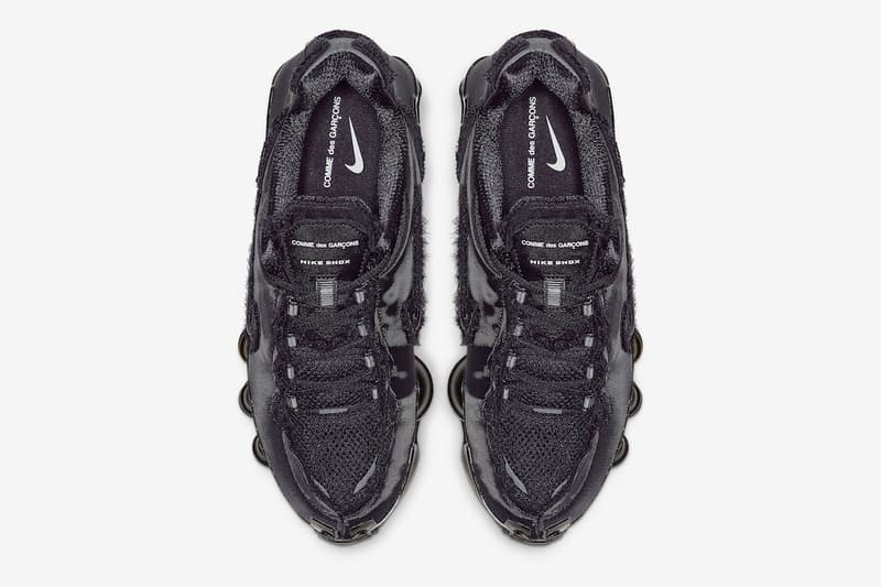 官方圖片釋出!COMME des GARÇONS x Nike Shox TL 聯乘系列全球正式發售信息揭曉