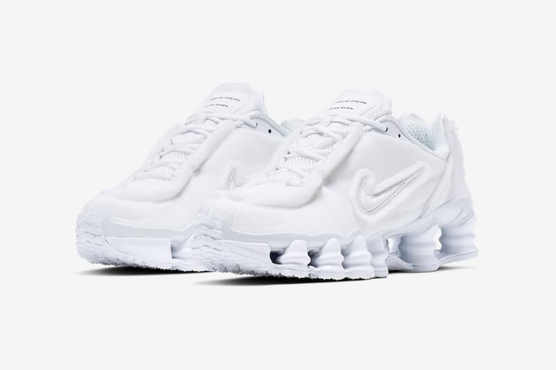 官方圖片釋出!COMME des GARÇONS x Nike Shox TL 聯乘系列全球正式發售信息揭曉