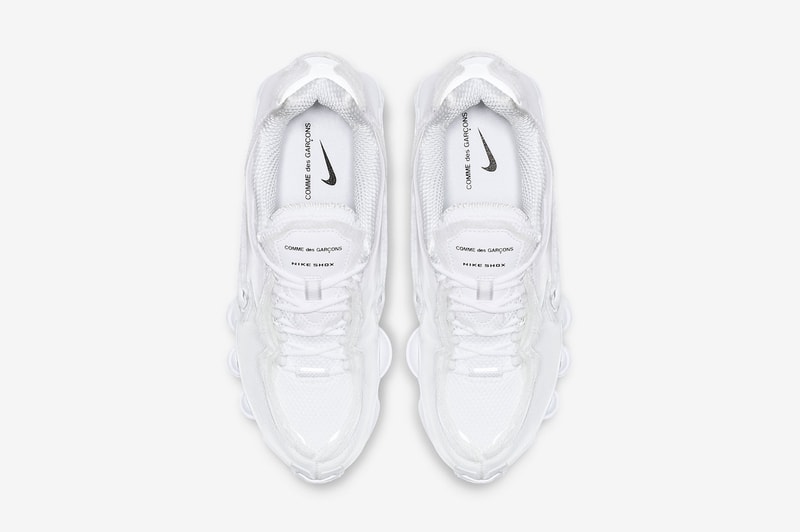 官方圖片釋出！COMME des GARÇONS x Nike Shox TL 聯乘系列全球正式發售信息揭曉