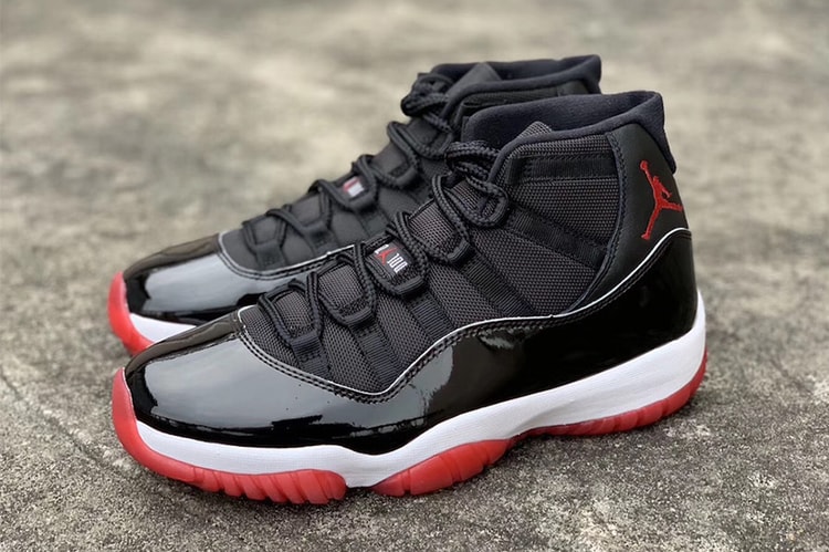 Air Jordan 11「Bred」2019 年復刻版本實鞋預覽