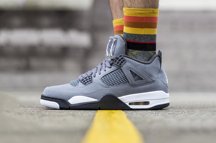 搶先近賞 Air Jordan 4 復刻「Cool Grey」配色上腳預覽