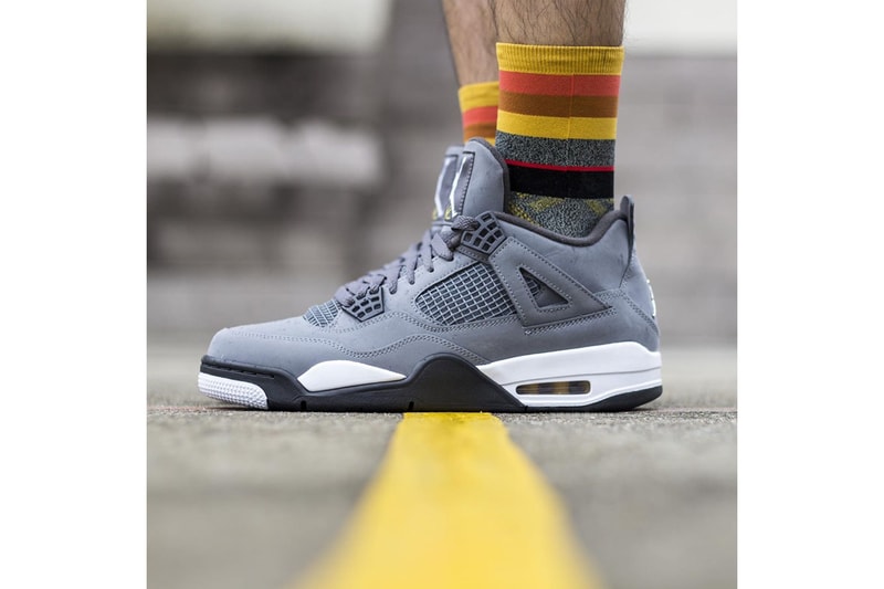 搶先近賞 Air Jordan 4 復刻「Cool Grey」配色上腳預覽