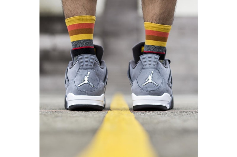 搶先近賞 Air Jordan 4 復刻「Cool Grey」配色上腳預覽