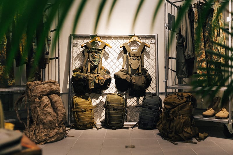 Alpha Industries Taiwan 攜手多家專業軍品店打造軍事勤務現場 Pop Up Store