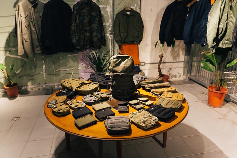 Alpha Indistries Taiwan 攜手多家專業軍品店打造軍事勤務現場 Pop Up Store