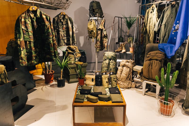 Alpha Indistries Taiwan 攜手多家專業軍品店打造軍事勤務現場 Pop Up Store