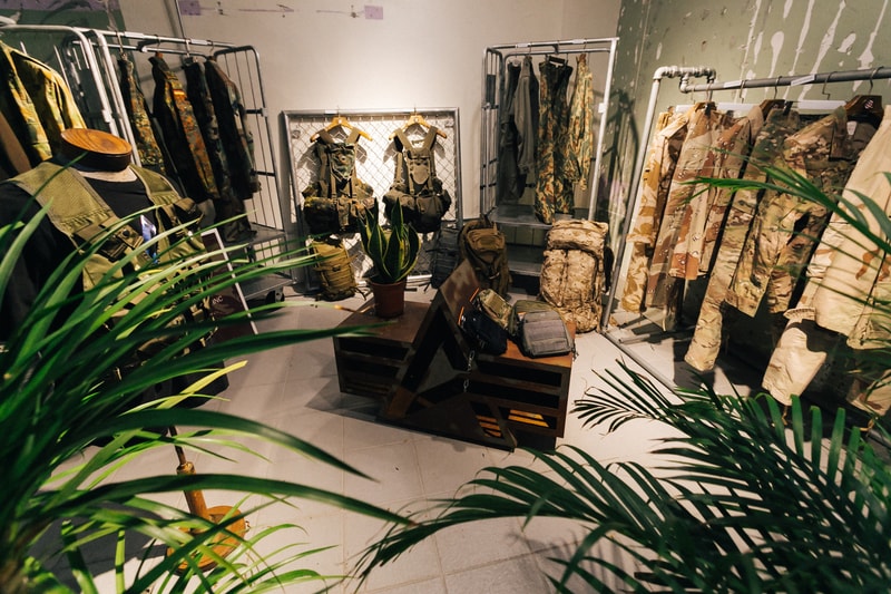 Alpha Indistries Taiwan 攜手多家專業軍品店打造軍事勤務現場 Pop Up Store