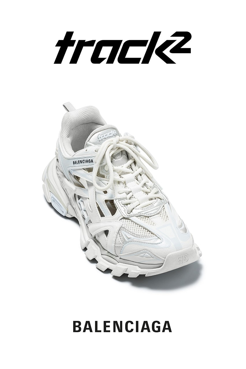 下一雙爆紅設計？Balenciaga 正式發佈全新 Track.2 運動鞋