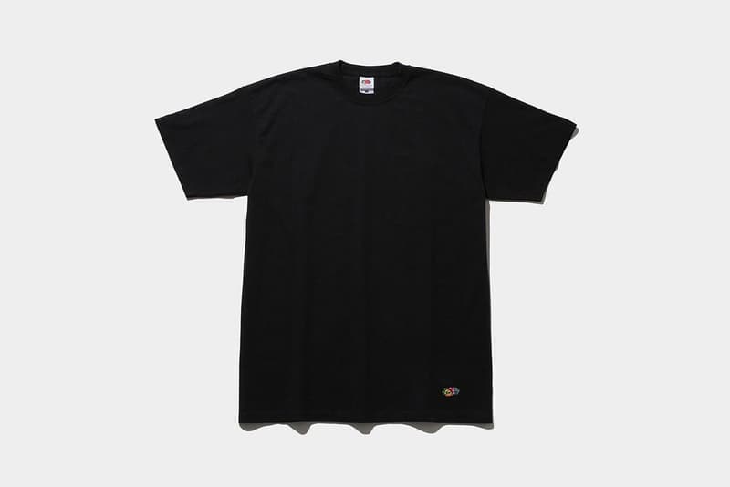 fragment design x Fruit of the Loom 全新聯乘 T-Shirt 套裝上架