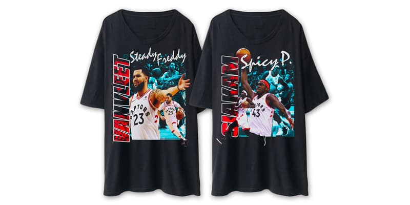 FreekyP 攜手 Frankie 打造 Toronto Raptors「Starting 5」別注 T-Shirt 系列