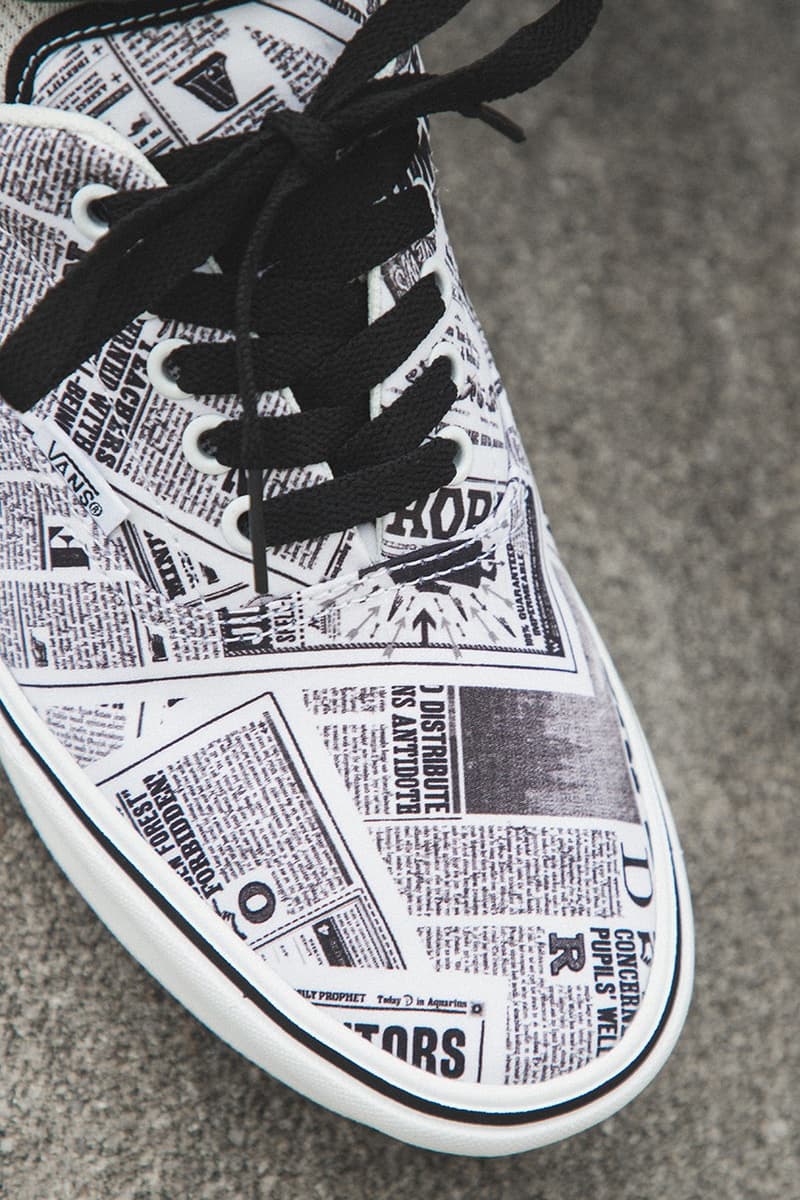 搶先近賞《Harry Potter》x Vans 全新聯乘上腳預覽