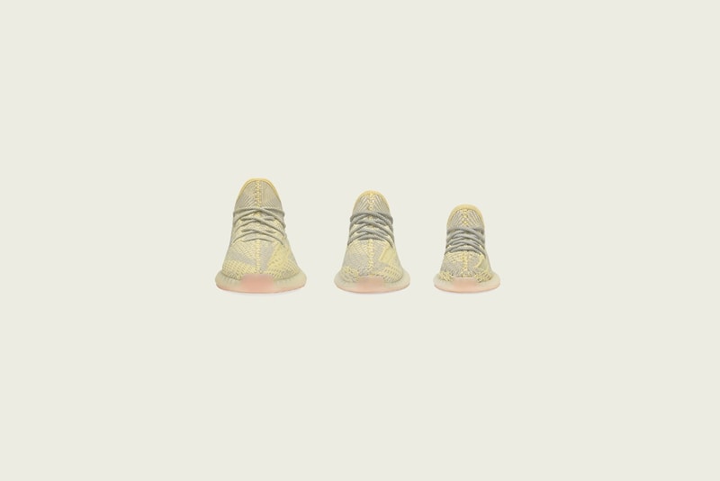 YEEZY BOOST 350 V2 地區限定「Antlia」及「Synth」配色官方圖