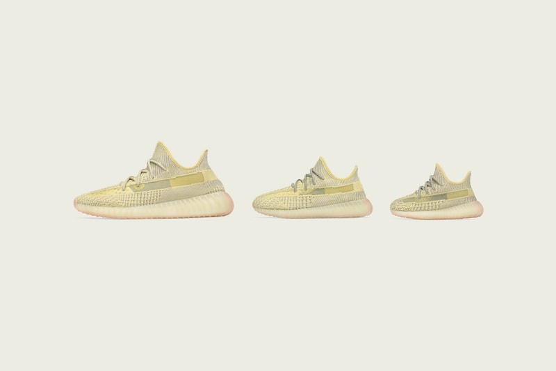 YEEZY BOOST 350 V2 地區限定「Antlia」及「Synth」配色官方圖