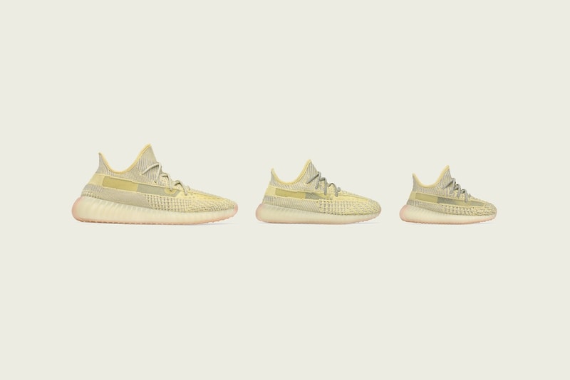 YEEZY BOOST 350 V2 地區限定「Antlia」及「Synth」配色官方圖