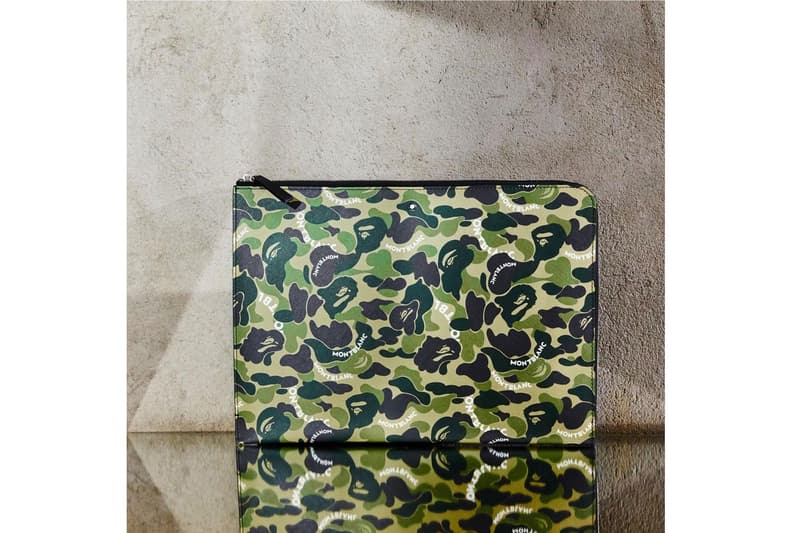A BATHING APE® 再度攜手 Montblanc 打造奢華皮具系列