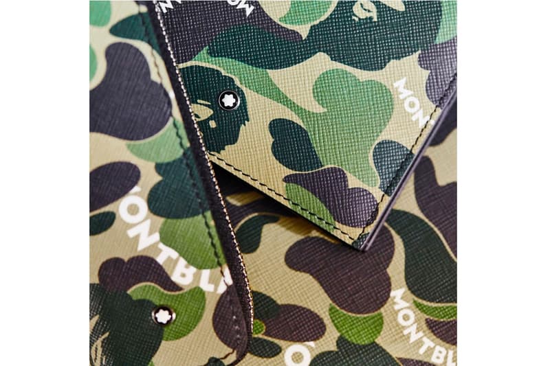 A BATHING APE® 再度攜手 Montblanc 打造奢華皮具系列
