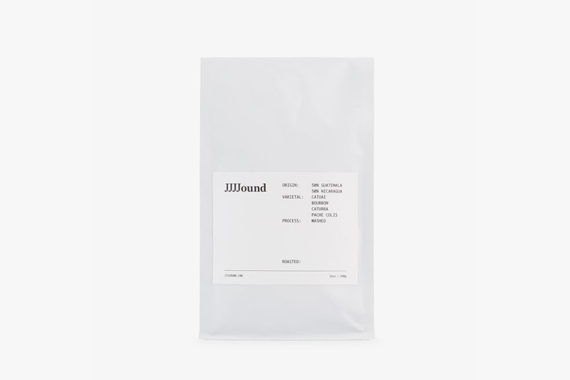 飲食都要潮－JJJJound 推出自家混合咖啡豆