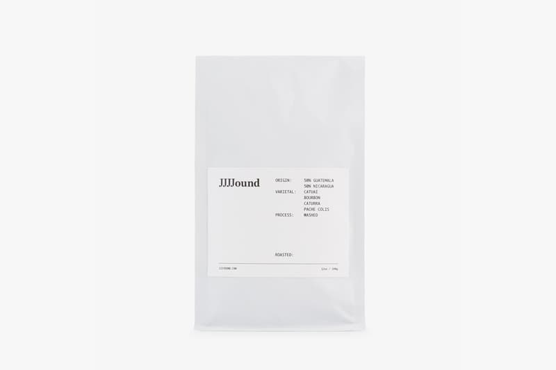 飲食都要潮-JJJJound 推出自家混合咖啡豆