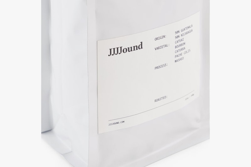 飲食都要潮－JJJJound 推出自家混合咖啡豆