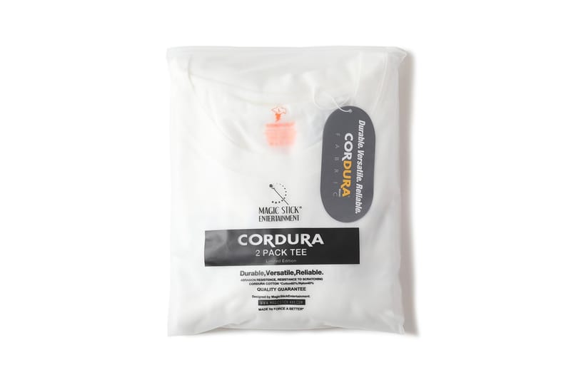Magic Stick x Force A Better 攜手 Cordura 打造高機能白 Tee Pack