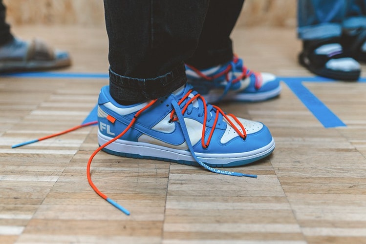 Virgil Abloh 搶先公開全新 Off-White™ x Futura x Nike Dunk Low 聯乘鞋款