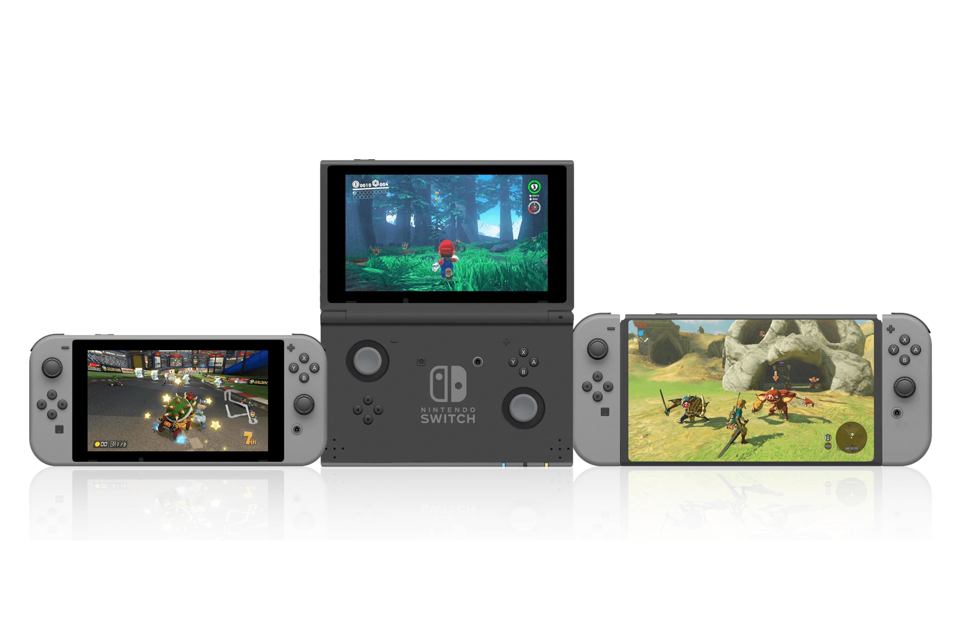更多細節披露！Nintendo 正式投產兩款全新 Switch 遊戲主機