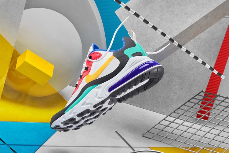 異素材混集-Nike 正式發佈全新鞋款 Air Max 270 React