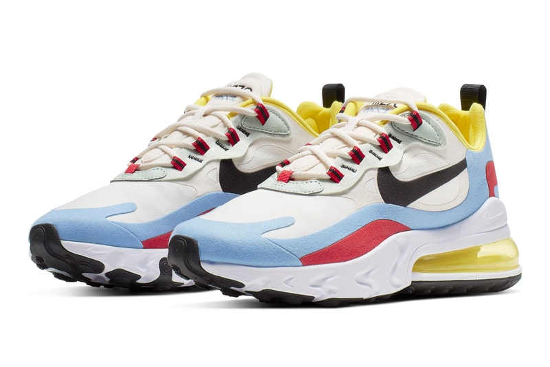 異素材混集－Nike 正式發佈全新鞋款 Air Max 270 React