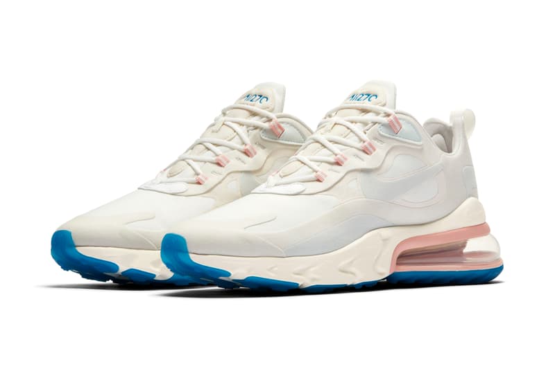 異素材混集-Nike 正式發佈全新鞋款 Air Max 270 React