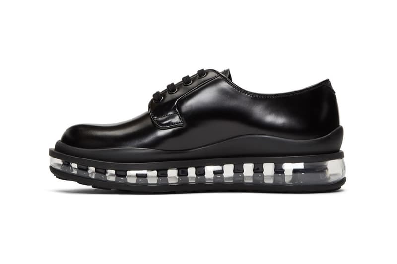 Prada 推出全新透明氣墊 Derby Shoe