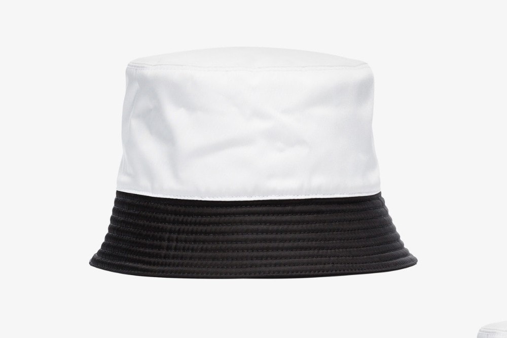 Prada 全新黑白雙色漁夫帽上架