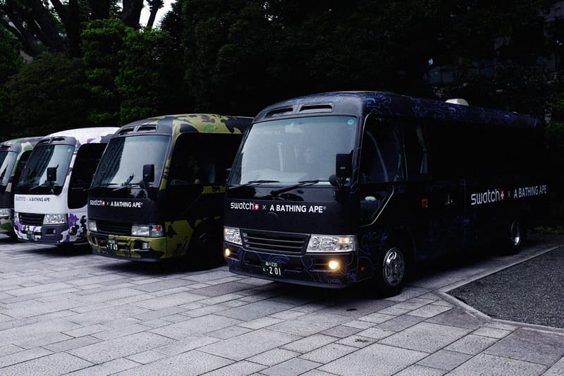 全球關注!HYPEBEAST 直擊 A BATHING APE® x Swatch 聯名系列東京發佈會