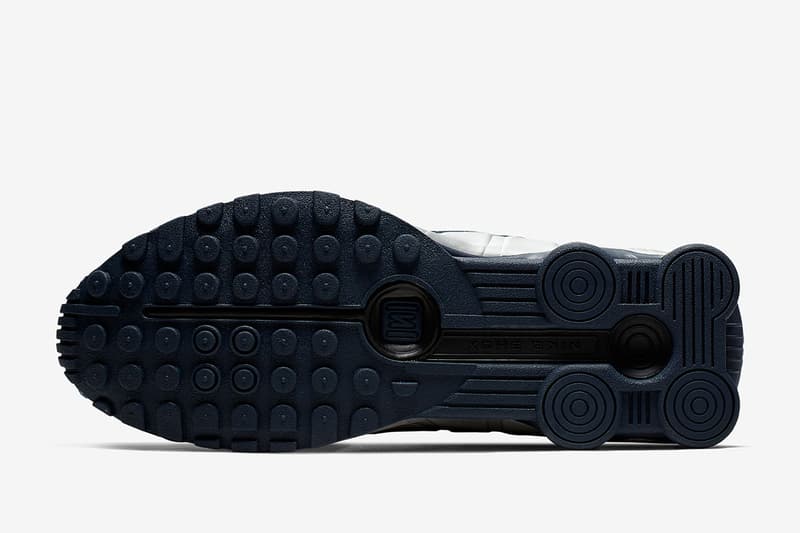 聯乘續勢-Nike Shox R4「Silver Navy」配色回歸