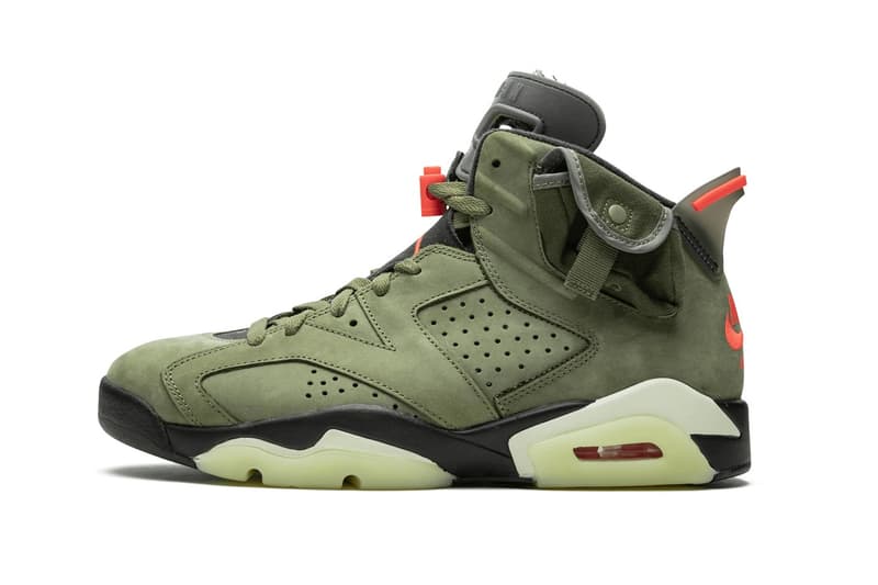 近賞 Travis Scott x Air Jordan 6 細節預覽