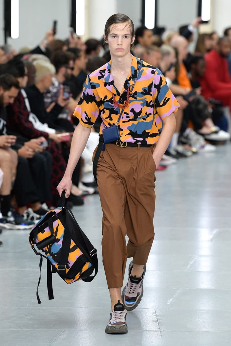 巴黎時裝周 − Valentino 2020 春夏男裝系列