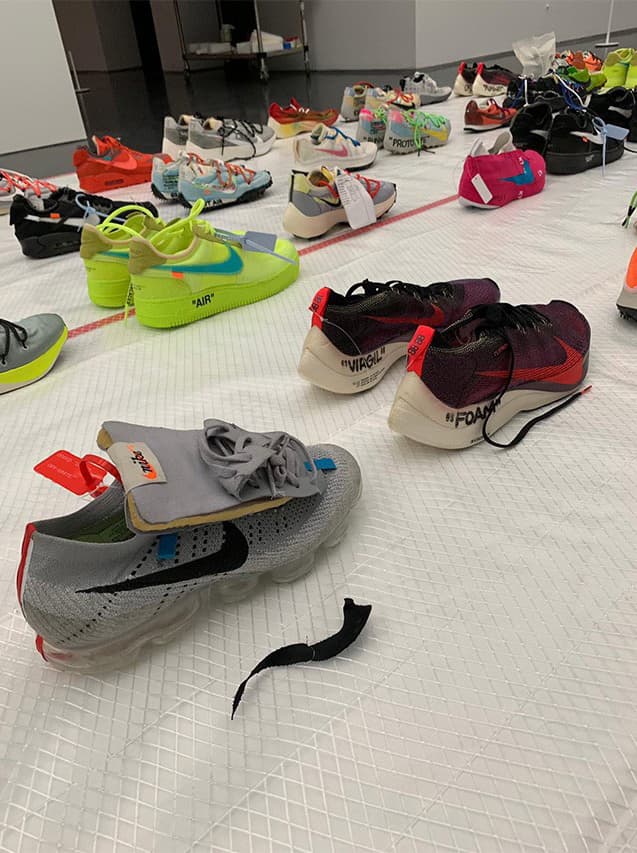 Off-White™ x Nike 珍貴 Sample 亮相 Virgil Abloh 全新個人展覽