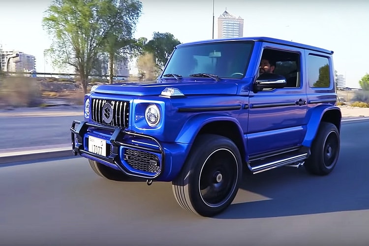 杜拜改車單位打造「G63」式樣 Suzuki Jimny Sierra