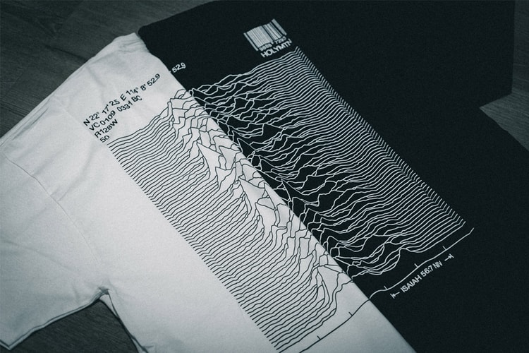 天文學脈衝波圖騰注入・Holymountain Co. 發佈「Mountain Tee」2.0