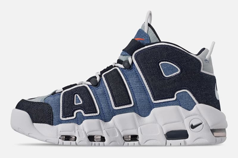 Nike 推出 Air More Uptempo 丹寧布料版本