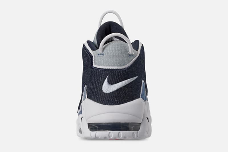 Nike 推出 Air More Uptempo 丹寧布料版本