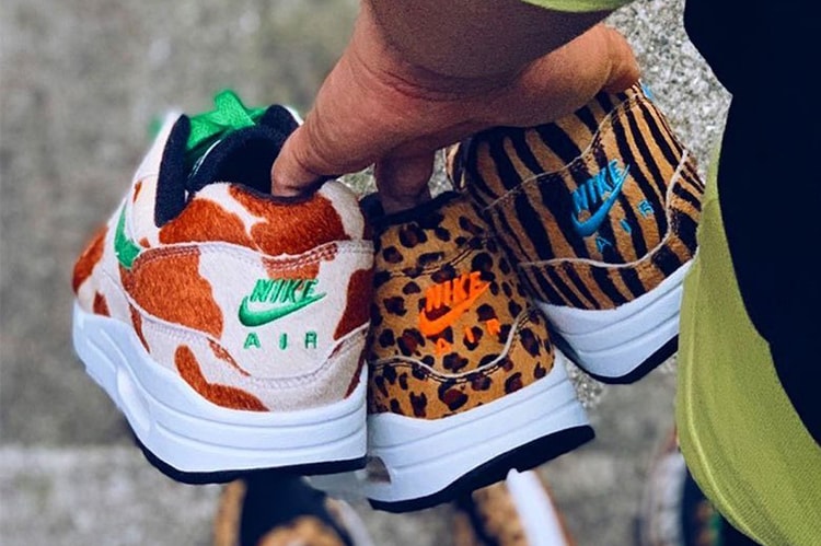 搶先預覽 atmos x Nike 全新聯乘 Air Max 1「Animal Pack 3.0」系列