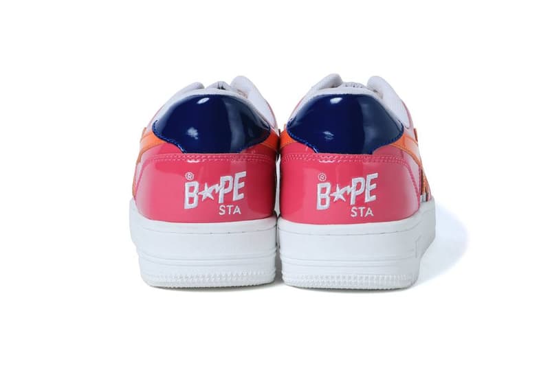 A BATHING APE® 發表 3 款全新繽紛色彩 Bapesta 