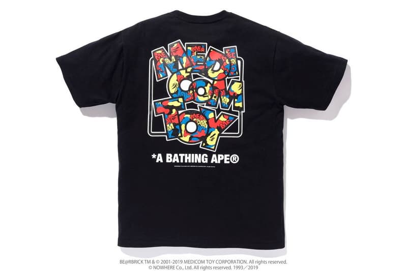 A BATHING APE® x Medicom Toy 2019 春夏聯乘系列完整發佈