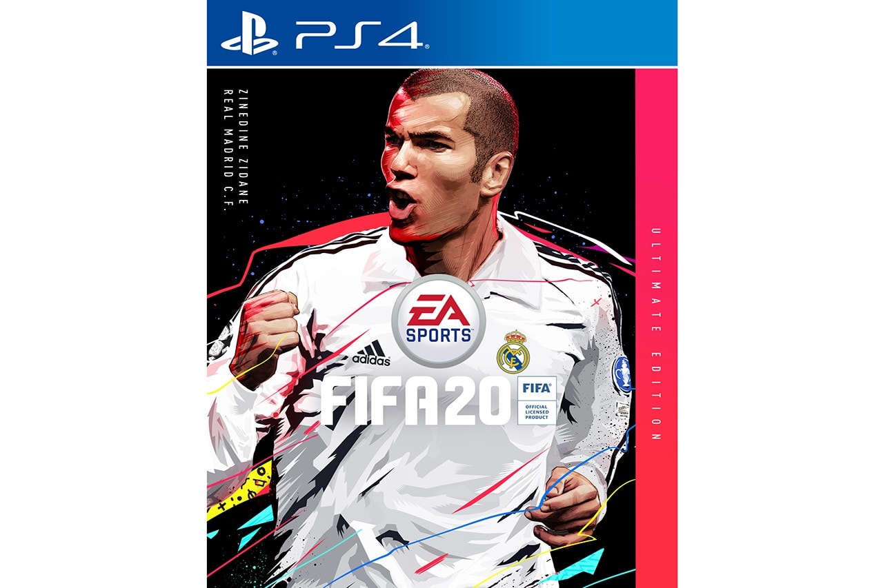 傳奇球星 Zinedine Zidane 成為《FIFA 20》終極版封面人物