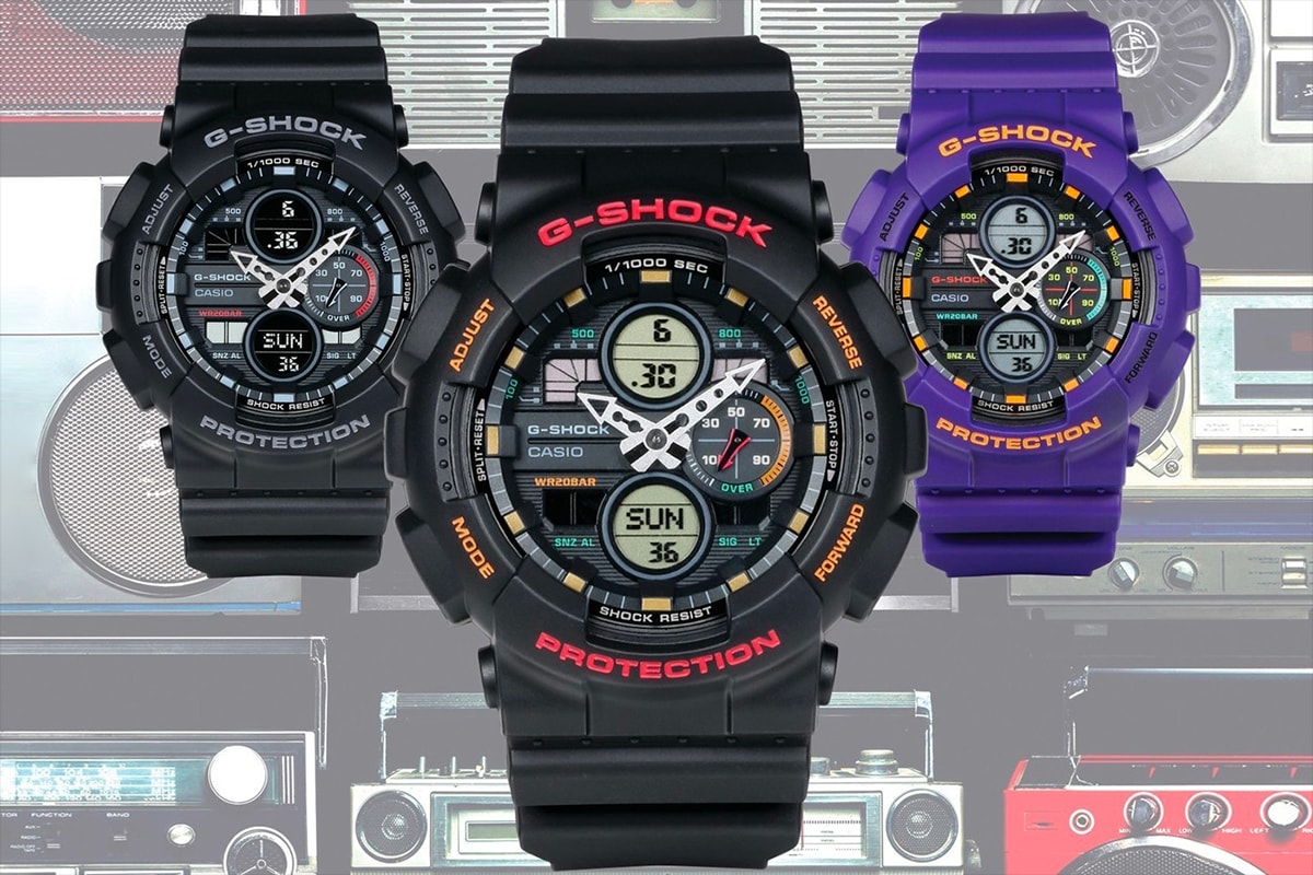 搭載復古科技感 — G-Shock 揭露全新 GA-140 系列