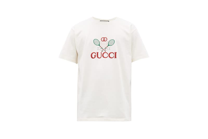 Wimbledon 熱潮 − Gucci 推出網球主題別注 T-Shirt